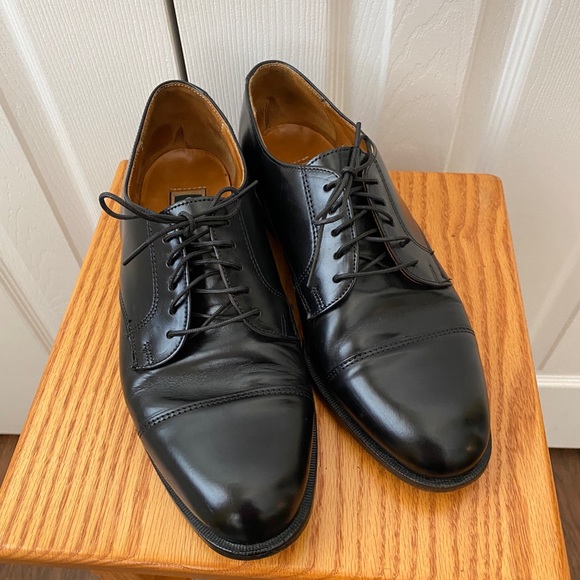 Cole Haan Other - Cole Haan Black Leather Cap Toe Oxford SZ 9